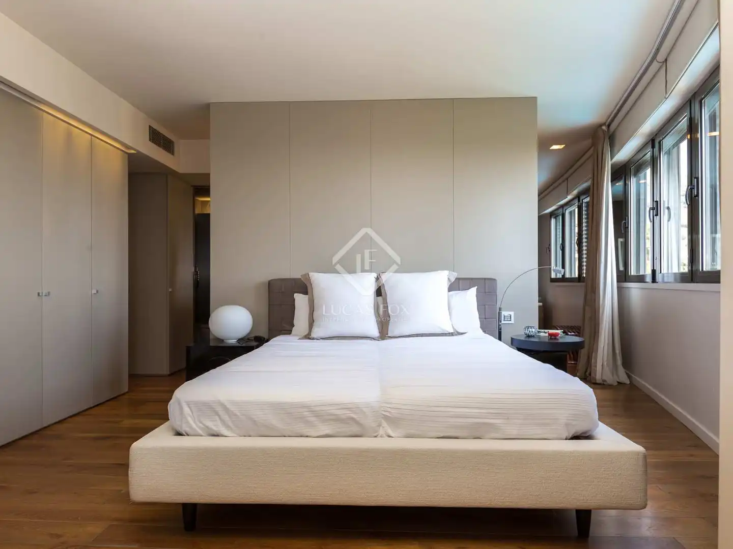 Schlafzimmer von Haus oder Chalet zum Verkauf in Esplugues de Llobregat mit Klimaanlage, Heizung und Privatgarten