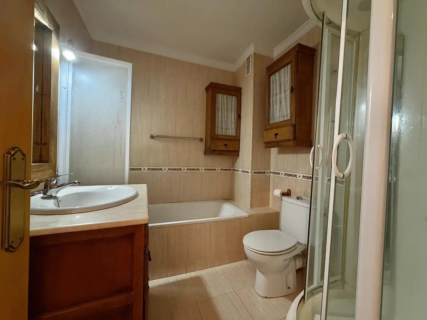 Bathroom of Apartments for sale in Mijas  with Air Conditioner, Private garden and Terrace