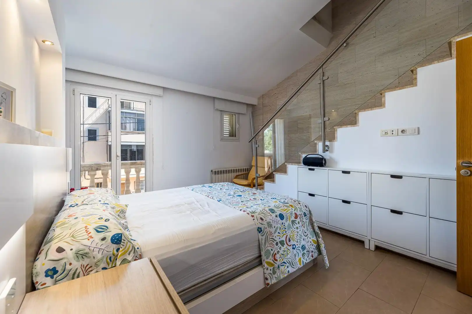 Dormitori de Casa adosada en venda en  Palma de Mallorca amb Aire condicionat, Calefacció i Terrassa