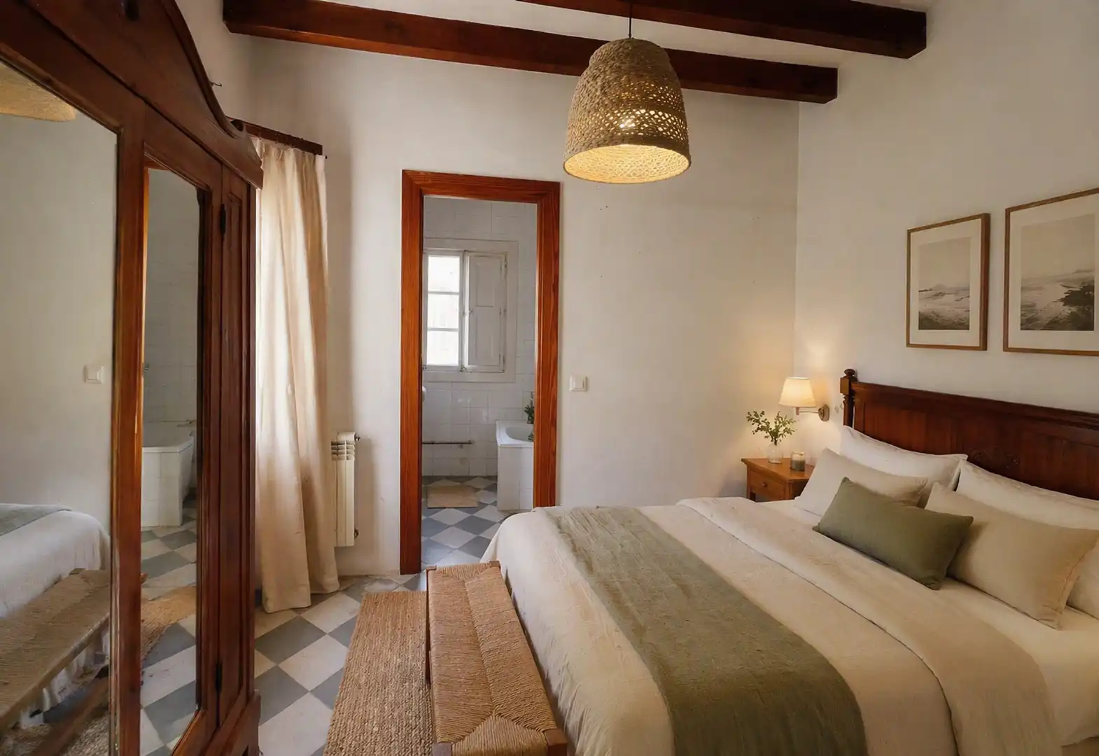 Bedroom of Detached homes for sale in  Palma de Mallorca  with Terrace and Balcony