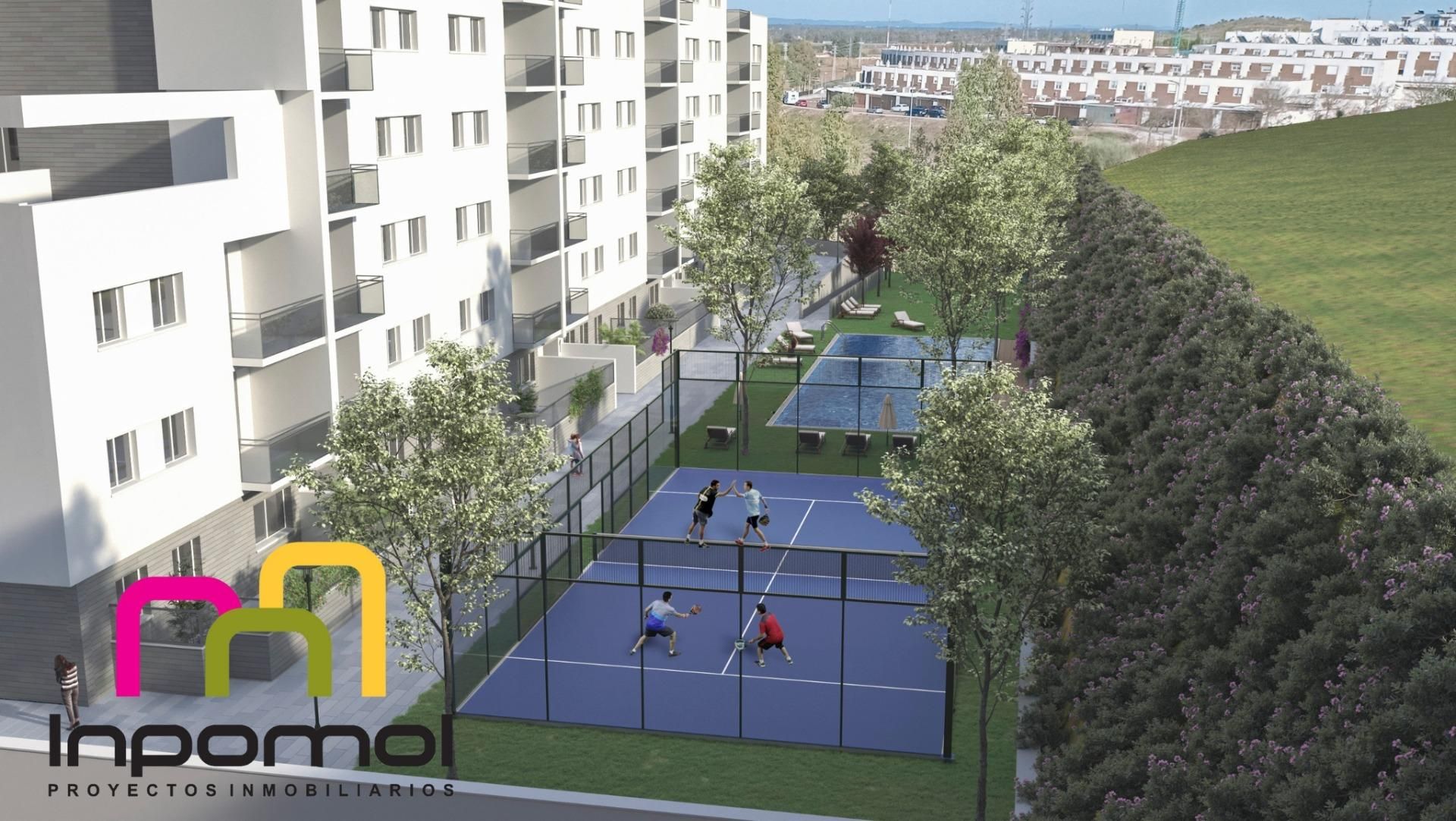 Exterior view of Flat for sale in Badajoz Capital  with Private garden, Terrace and Storage room