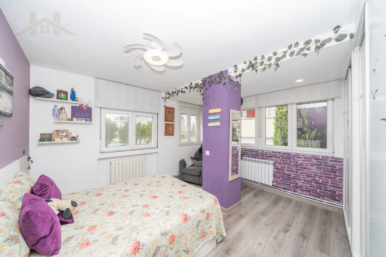 Bedroom of Flat for sale in Collado Villalba  with Air Conditioner, Heating and Terrace