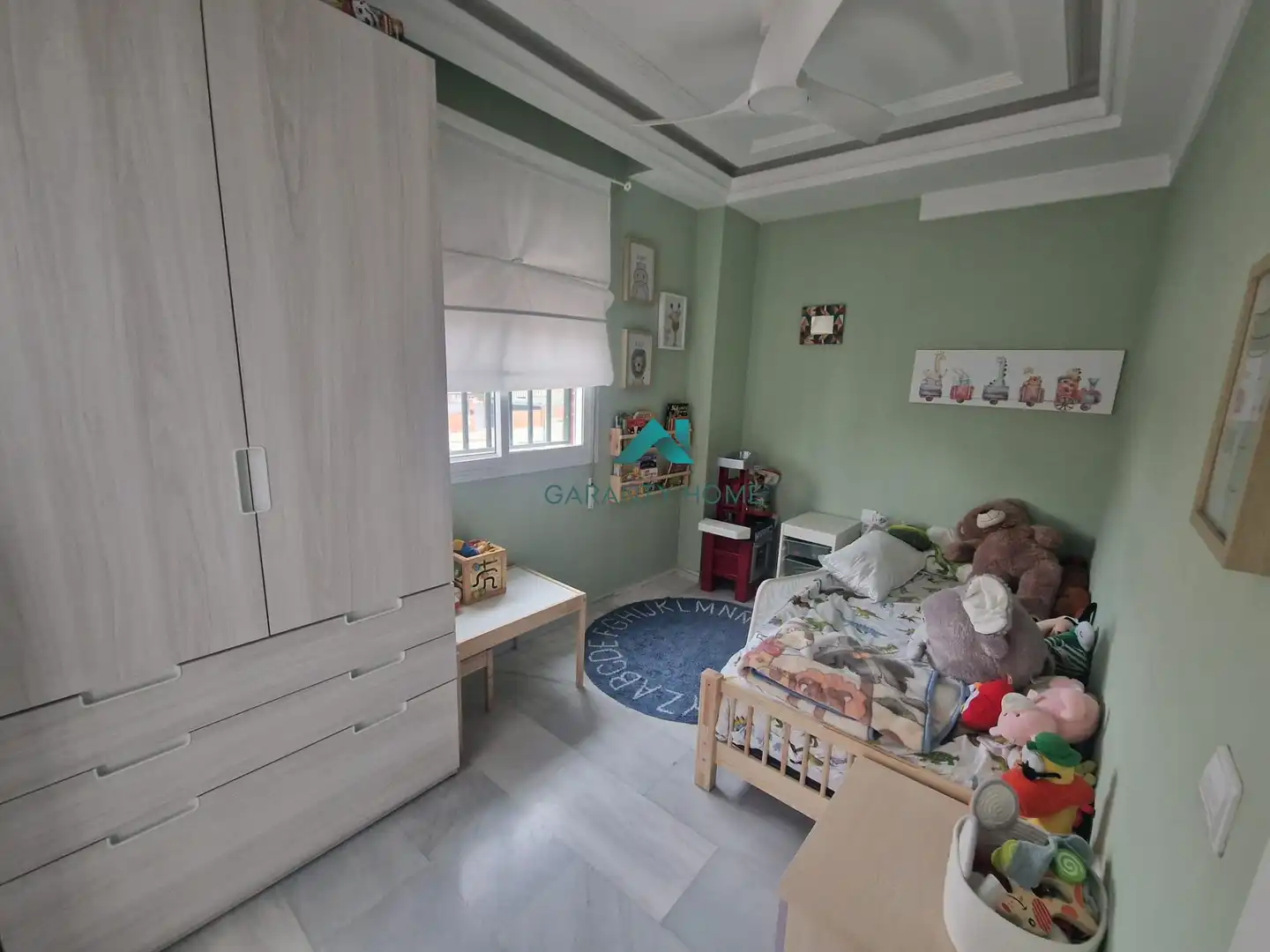 Schlafzimmer von Einfamilien-Reihenhaus zum Verkauf in Jerez de la Frontera mit Klimaanlage und Terrasse