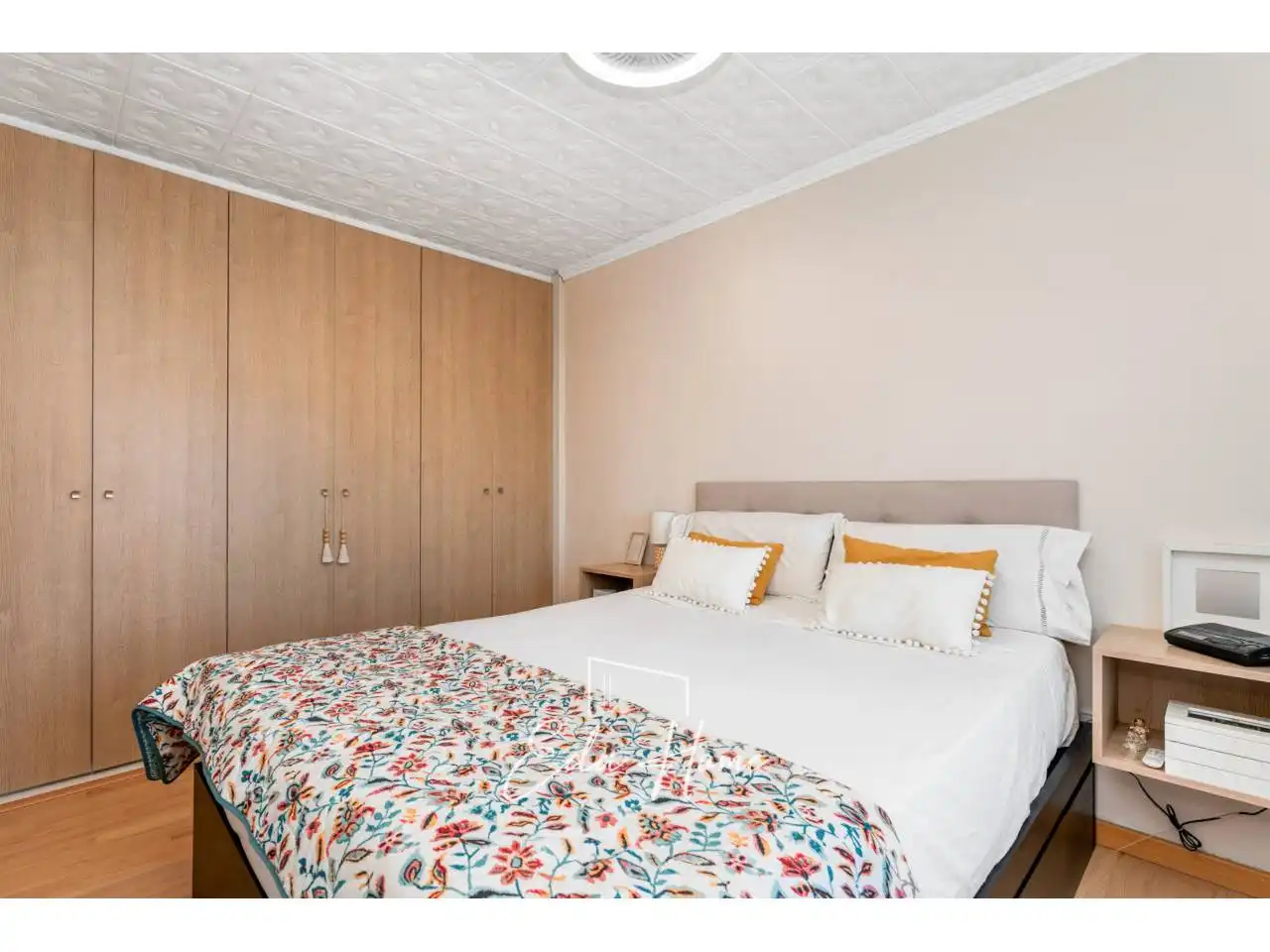 Bedroom of Flat for sale in Cornellà de Llobregat  with Air Conditioner, Heating and Parquet flooring