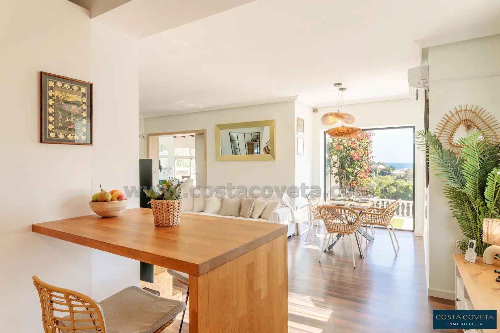 Dining room of Houses for sale in El Campello  with Air Conditioner, Private garden and Terrace