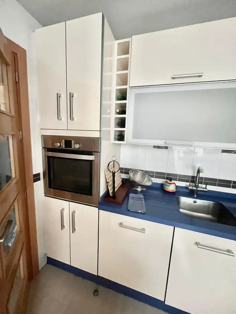 Cocina de Planta baja en venta en Almería con Aire acondicionado, Jardín privado y Terraza