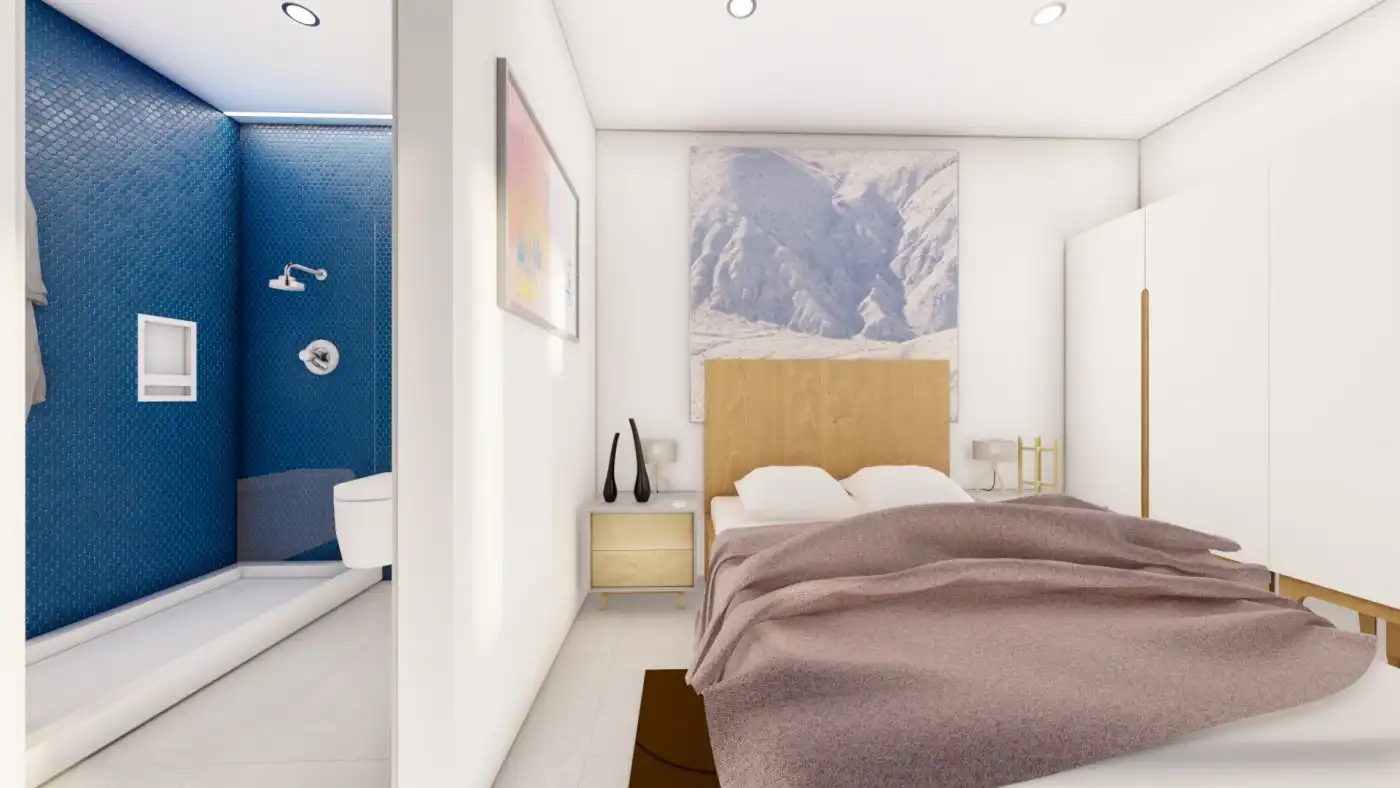 Dormitori de Casa o xalet en venda en Cartagena amb Aire condicionat, Jardí privat i Terrassa