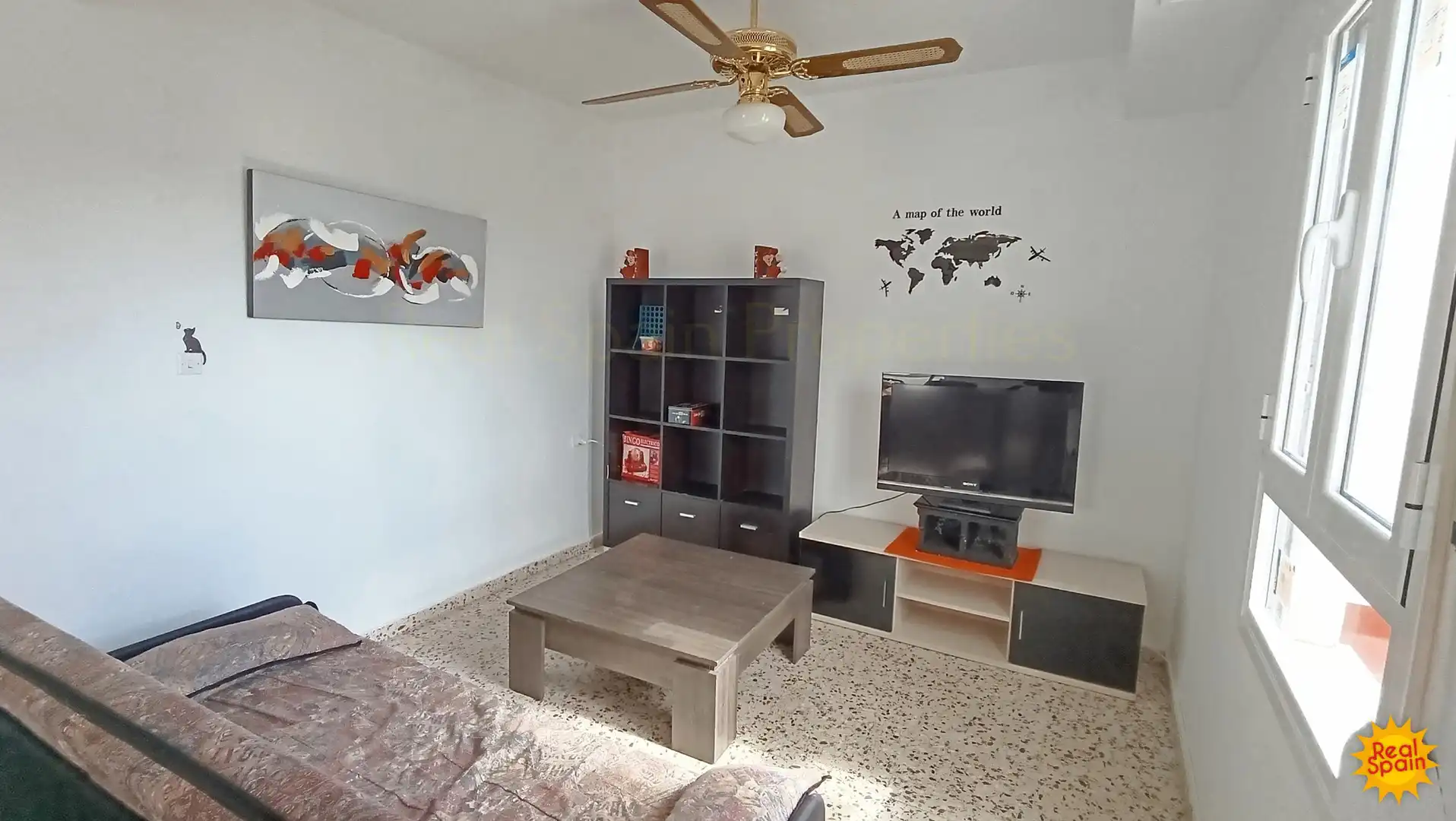 Sala de estar de Apartamento en venta en Vélez-Rubio con Terraza