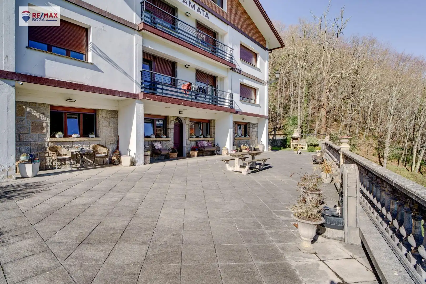Terrassa de Casa o xalet en venda en Legazpi amb Calefacció, Jardí privat i Parquet
