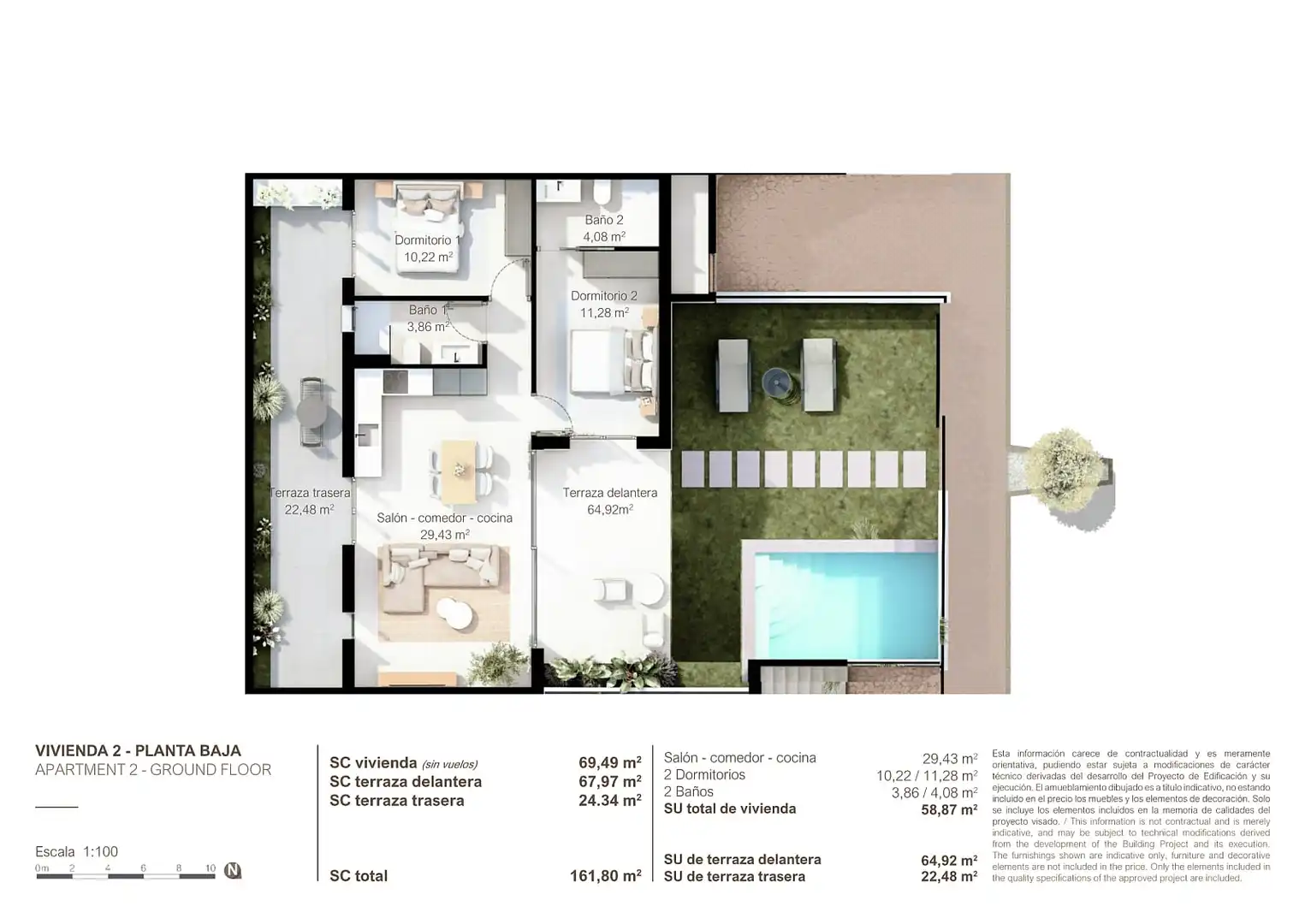 Appartement compact avec terrasse à vendre à Lo Pagán, imagen 21