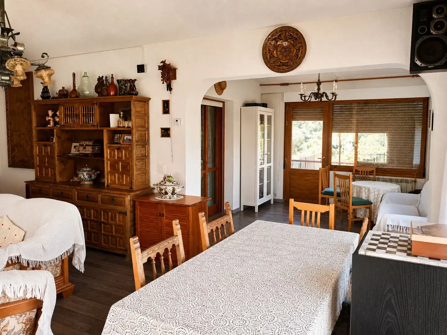 Comedor de Casa o chalet en venta en Perales de Tajuña con Jardín privado, Piscina y Alarma