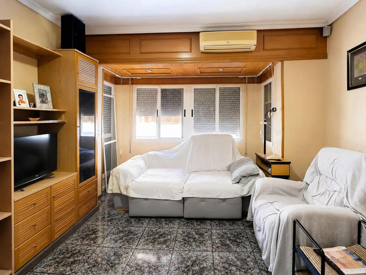 Sala de estar de Piso en venta en Águilas con Aire acondicionado, Terraza y Balcón