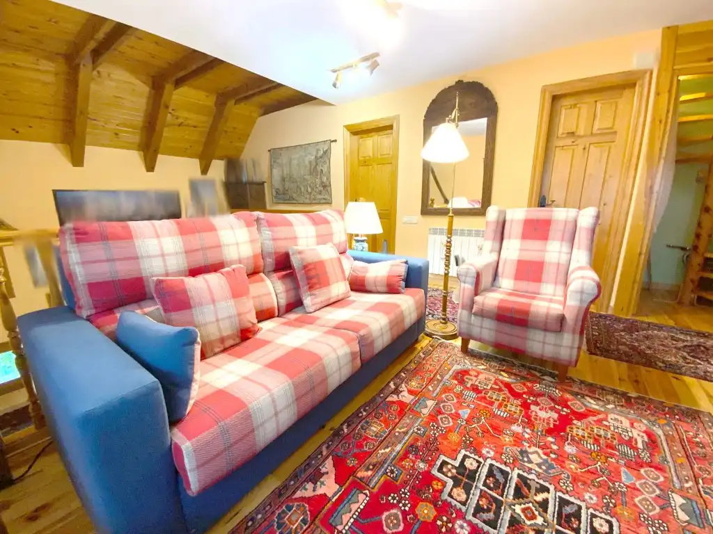 Sala d'estar de Casa o xalet en venda en Sahún amb Jardí privat