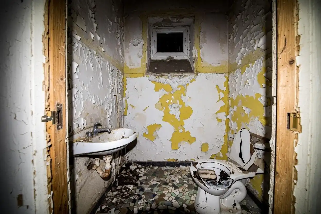 Baño de Finca rústica en venta en Siero