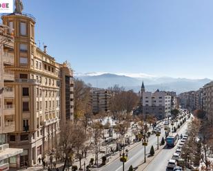 Exterior view of Flat for sale in  Granada Capital  with Air Conditioner, Heating and Parquet flooring