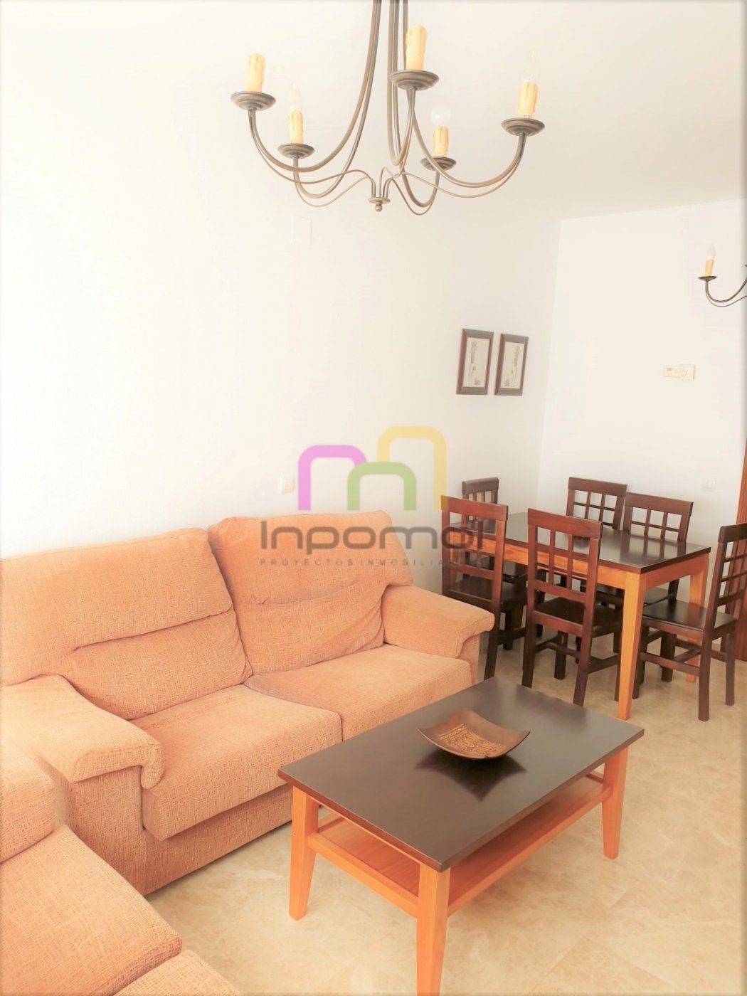 Living room of Apartment to rent in Badajoz Capital  with Air Conditioner, Heating and Private garden