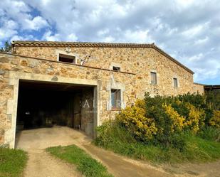 Vista exterior de Finca rústica en venda en Llagostera amb Calefacció, Jardí privat i Terrassa