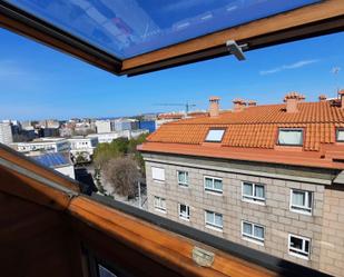 Exterior view of Apartment for sale in A Coruña Capital   with Heating, Parquet flooring and Storage room