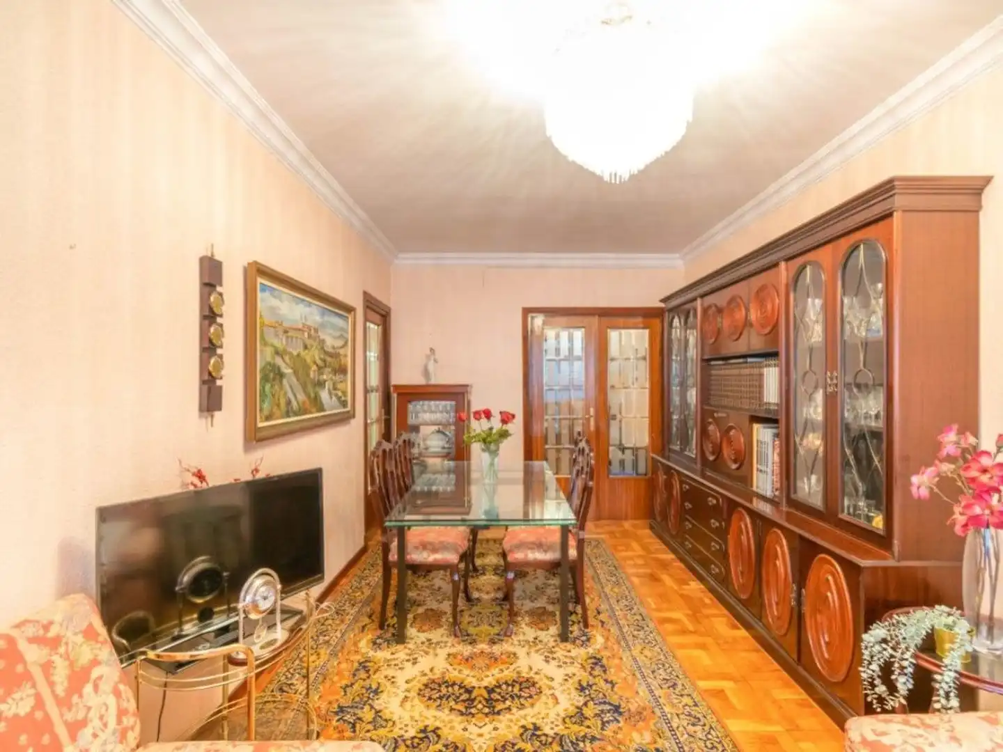 Dining room of Flat for sale in  Pamplona / Iruña  with Heating and Storage room