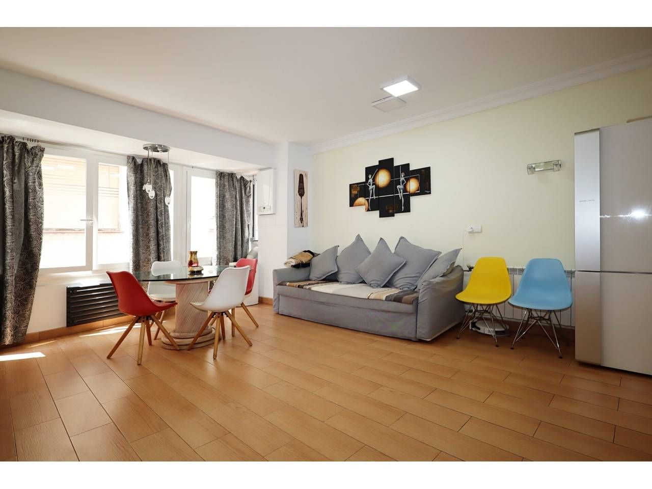 Living room of Flat for sale in Lloret de Mar  with Air Conditioner, Heating and Furnished