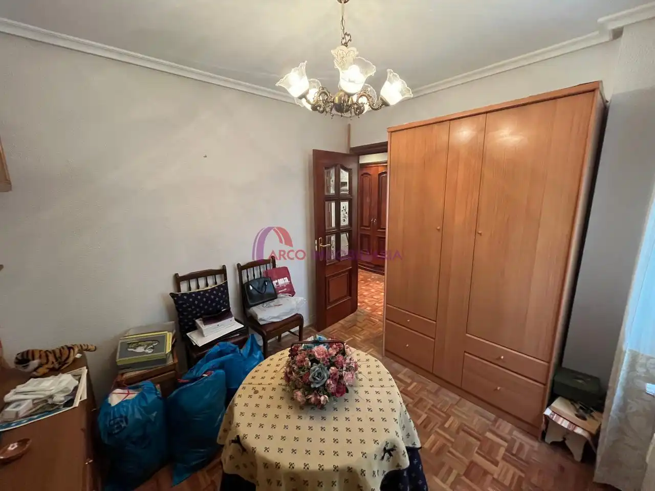 Bedroom of Flat for sale in Burgos  with Heating and Terrace