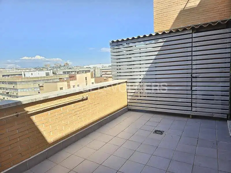 Terrasse von Dachboden zur Miete in Madrid mit Klimaanlage, Heizung und Terrasse