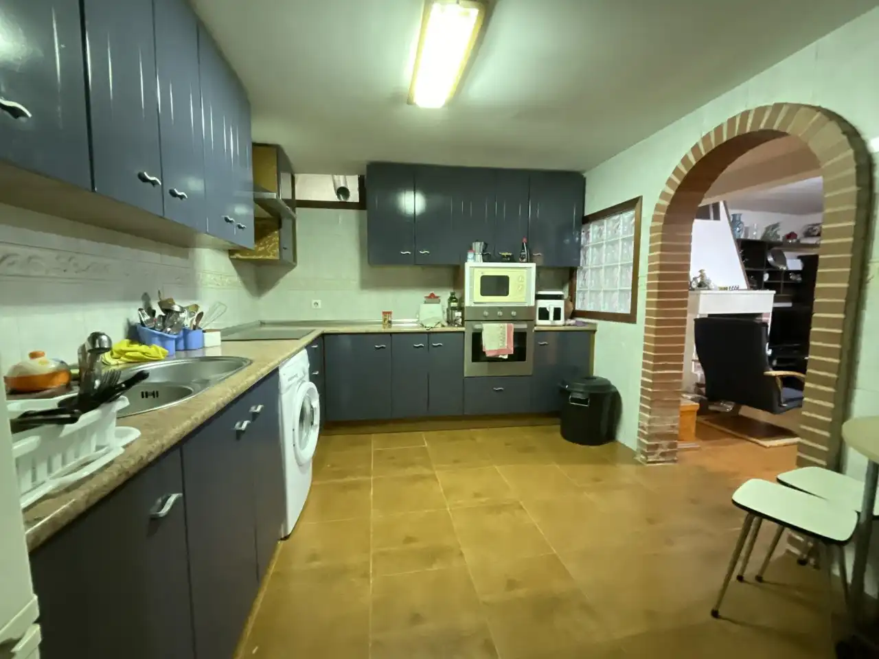 Küche von Country house zum Verkauf in Ibrillos mit Heizung, Parkett und Terrasse