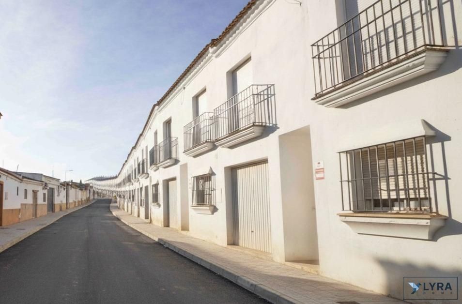 Vista exterior de Casa adosada en venda en La Palma del Condado amb Terrassa