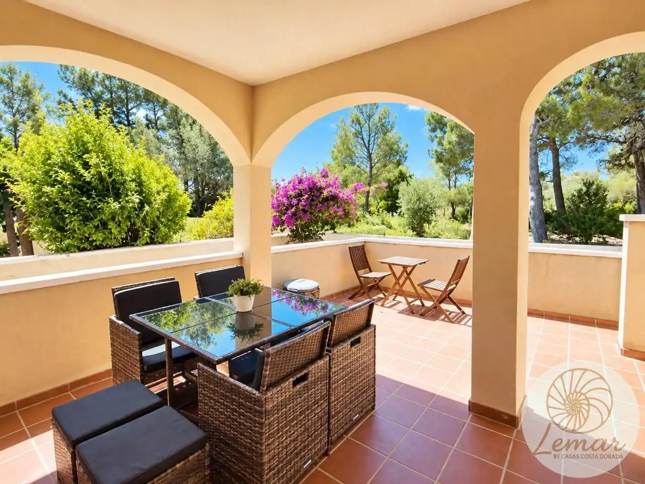 Terrassa de Casa o xalet en venda en L'Ametlla de Mar  amb Aire condicionat, Jardí privat i Terrassa