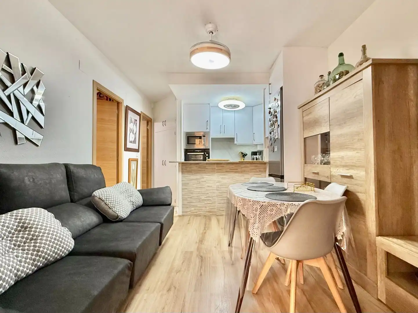 Living room of Houses for sale in Los Alcázares  with Air Conditioner, Private garden and Terrace