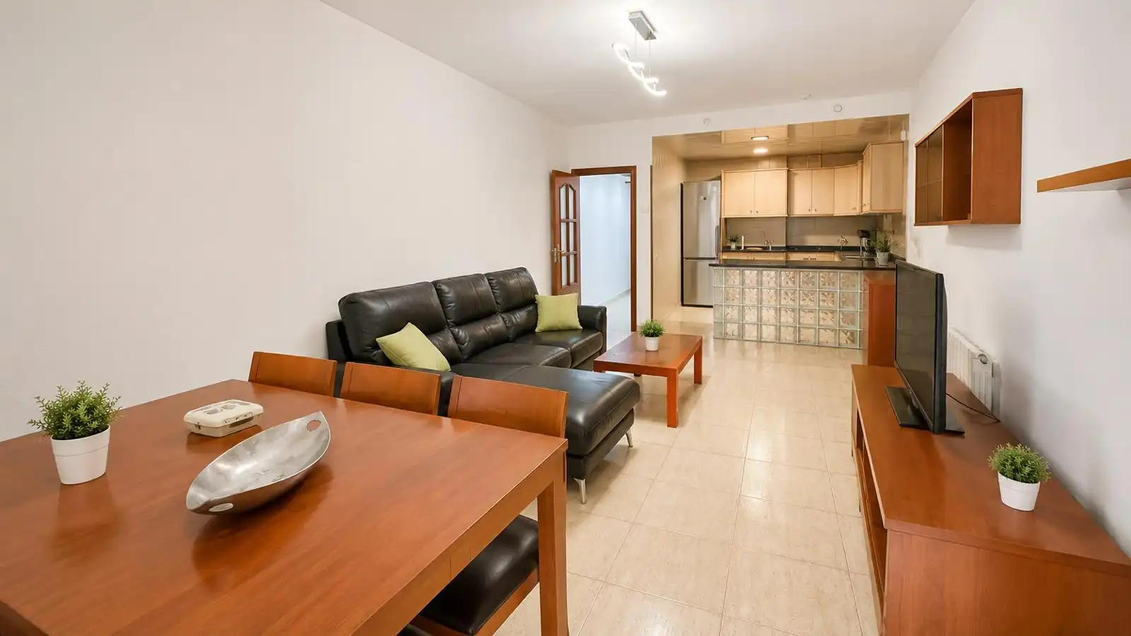 Sala de estar de Dúplex en venta en Badalona con Calefacción, Terraza y Balcón