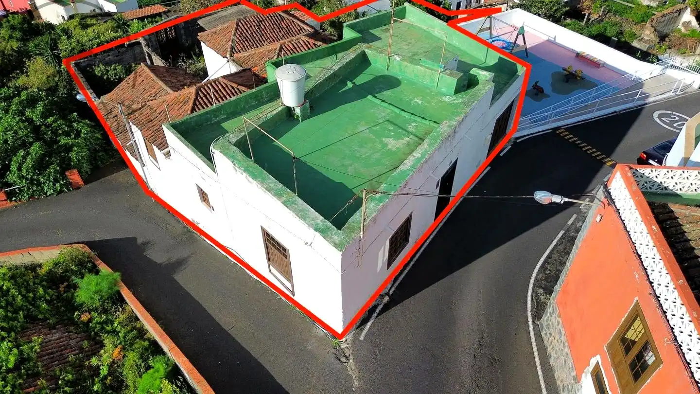 Vista exterior de Finca rústica en venta en El Tanque con Jardín privado y Terraza