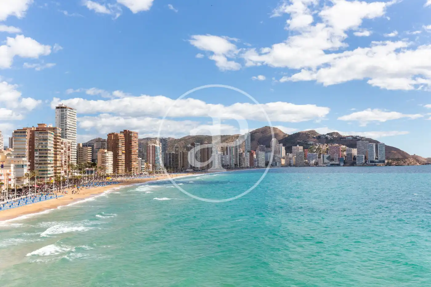 Exterior view of Flat for rent in Benidorm  with Air Conditioner, Heating and Terrace