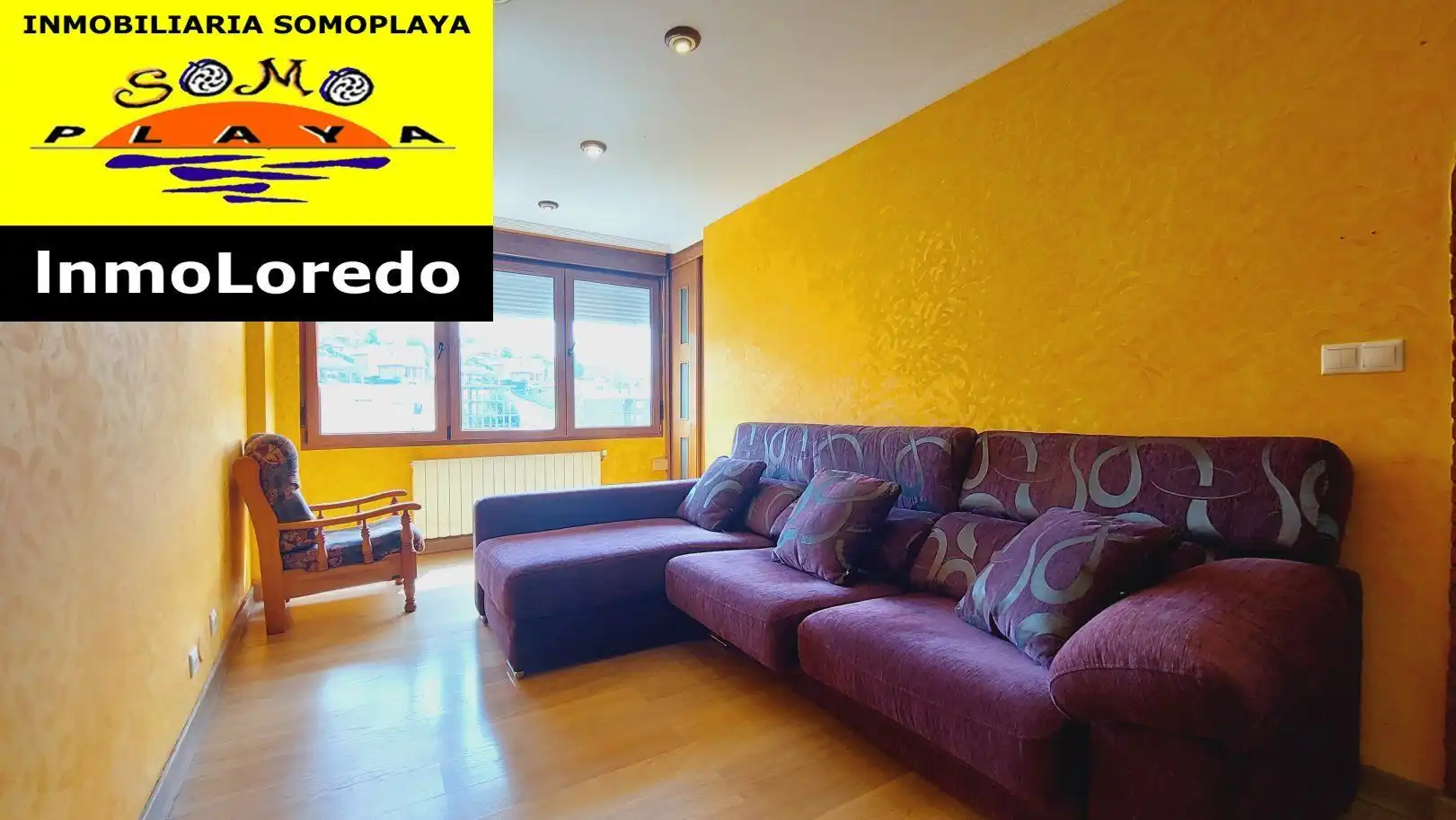 Sala d'estar de Pis en venda en Medio Cudeyo amb Calefacció i Terrassa