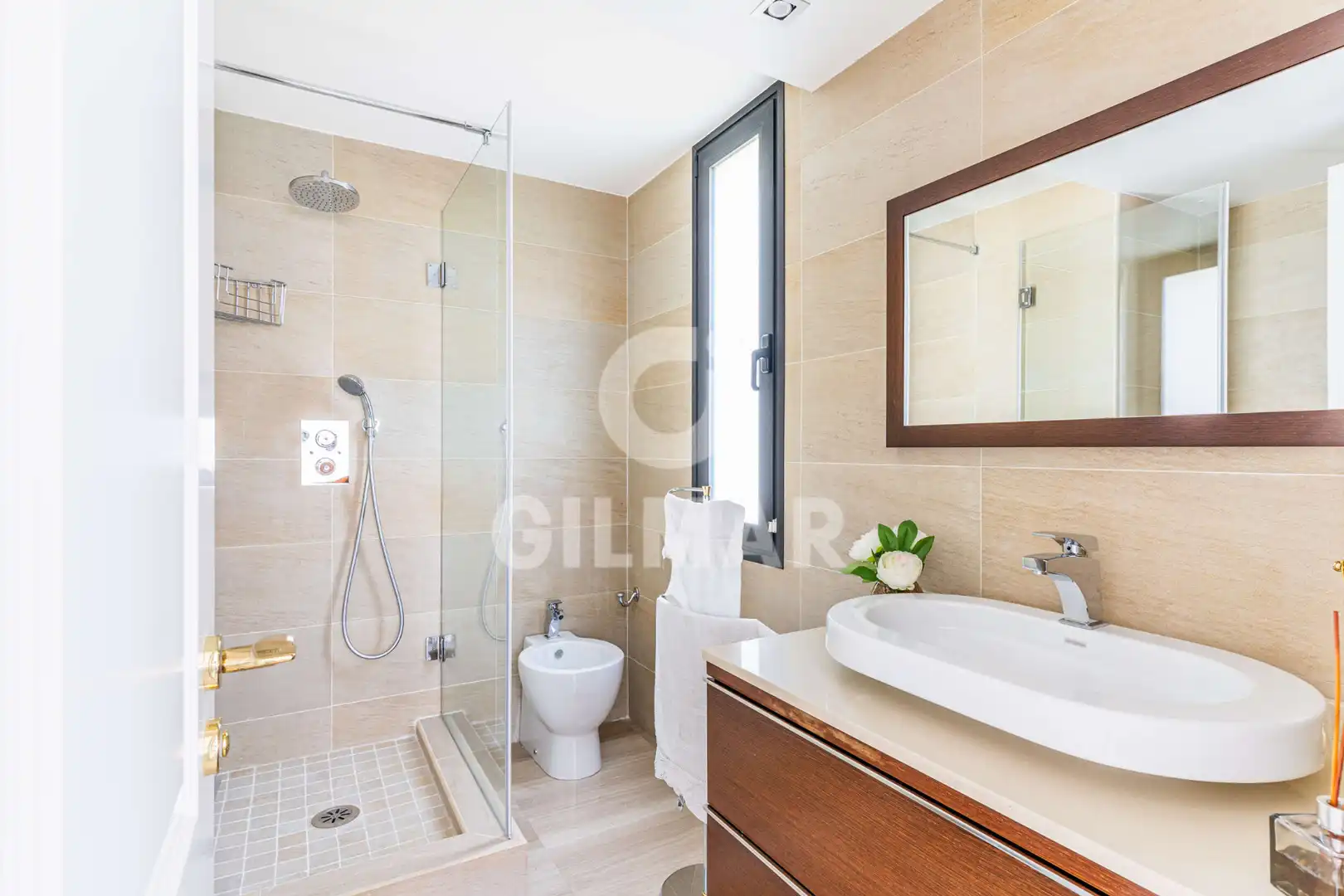 Baño de Casa o chalet en venta en Las Rozas de Madrid con Aire acondicionado, Calefacción y Jardín privado