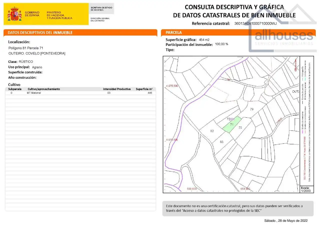 Rural land for sale in Covelo, imagen 15