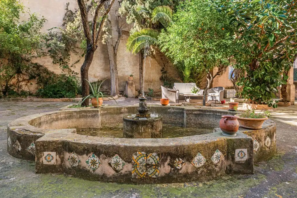 Jardí de Apartament en venda en  Palma de Mallorca amb Calefacció, Jardí privat i Terrassa