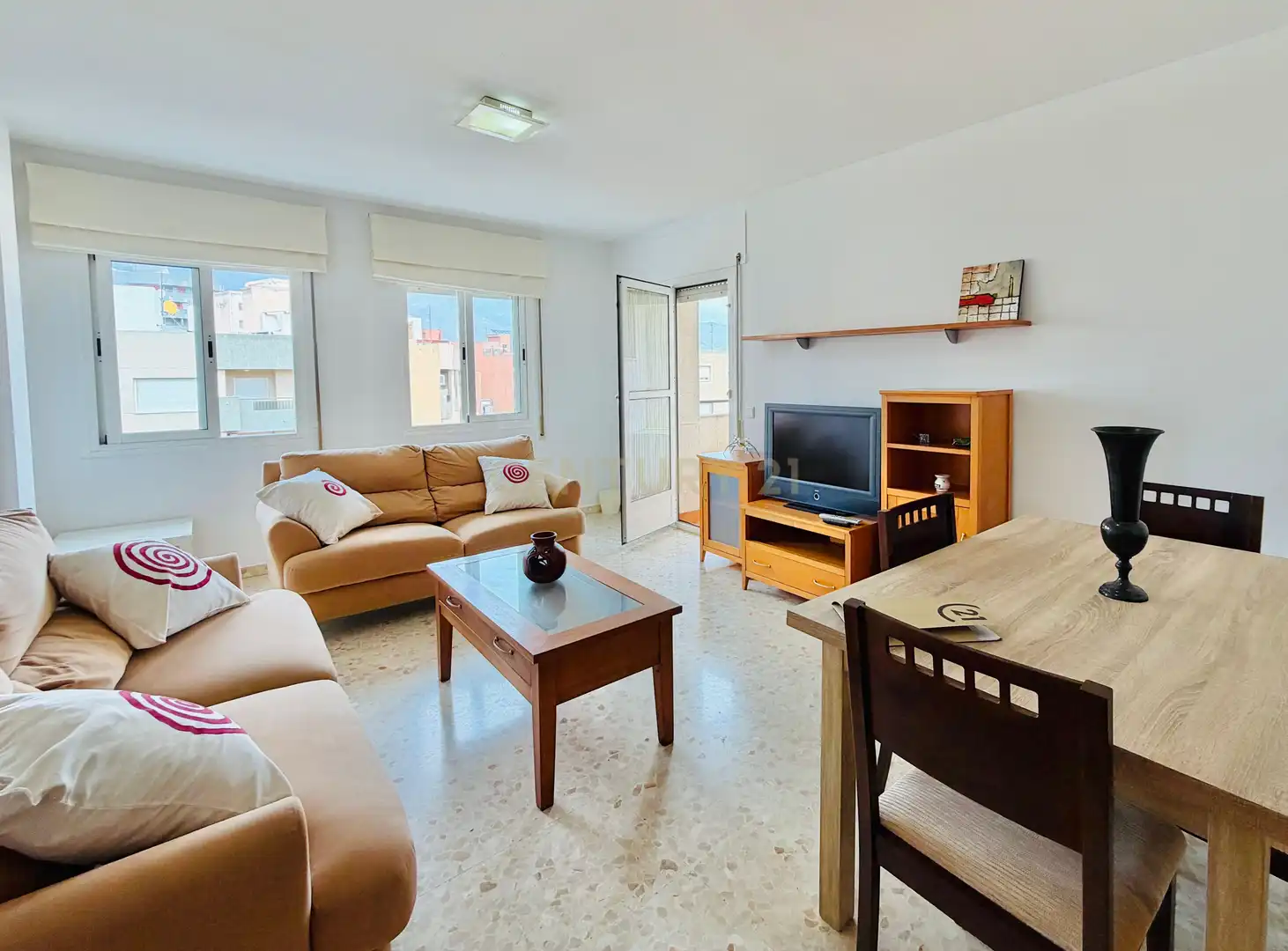 Sala d'estar de Apartament en venda en El Ejido amb Traster i Balcó