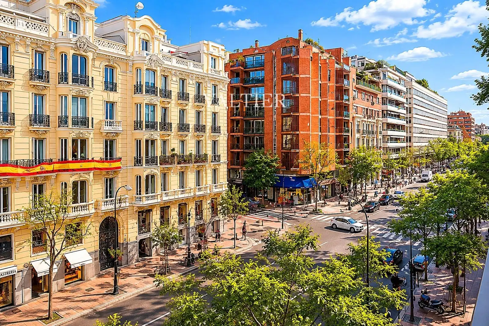 Außenansicht von Wohnung zur Miete in Madrid