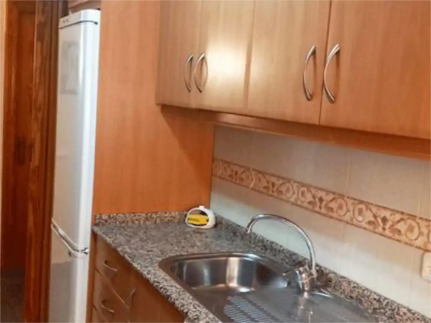 Kitchen of Flat for sale in Lorca  with Air Conditioner and Balcony