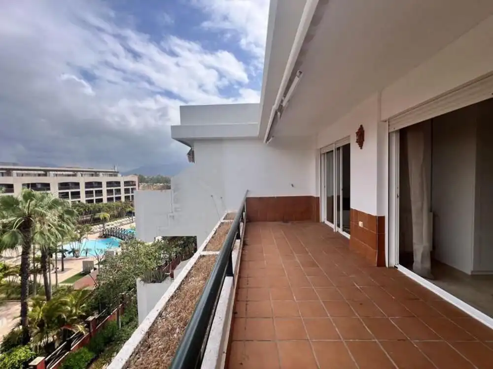 Terrace of Apartments for rent in Marbella  with Air Conditioner, Heating and Terrace