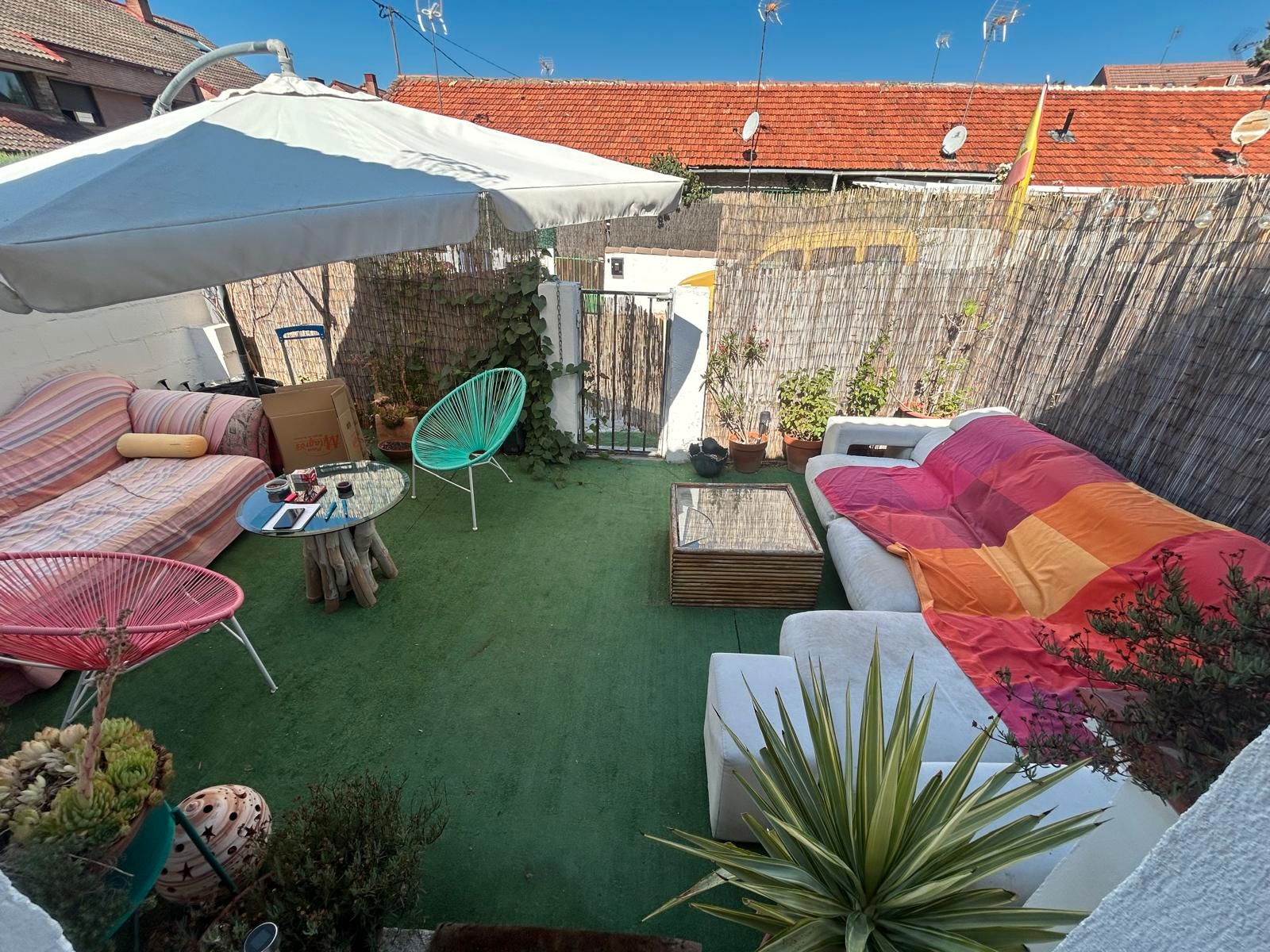 Terraza de Planta baja de alquiler en Torrelodones con Calefacción, Parquet y Horno