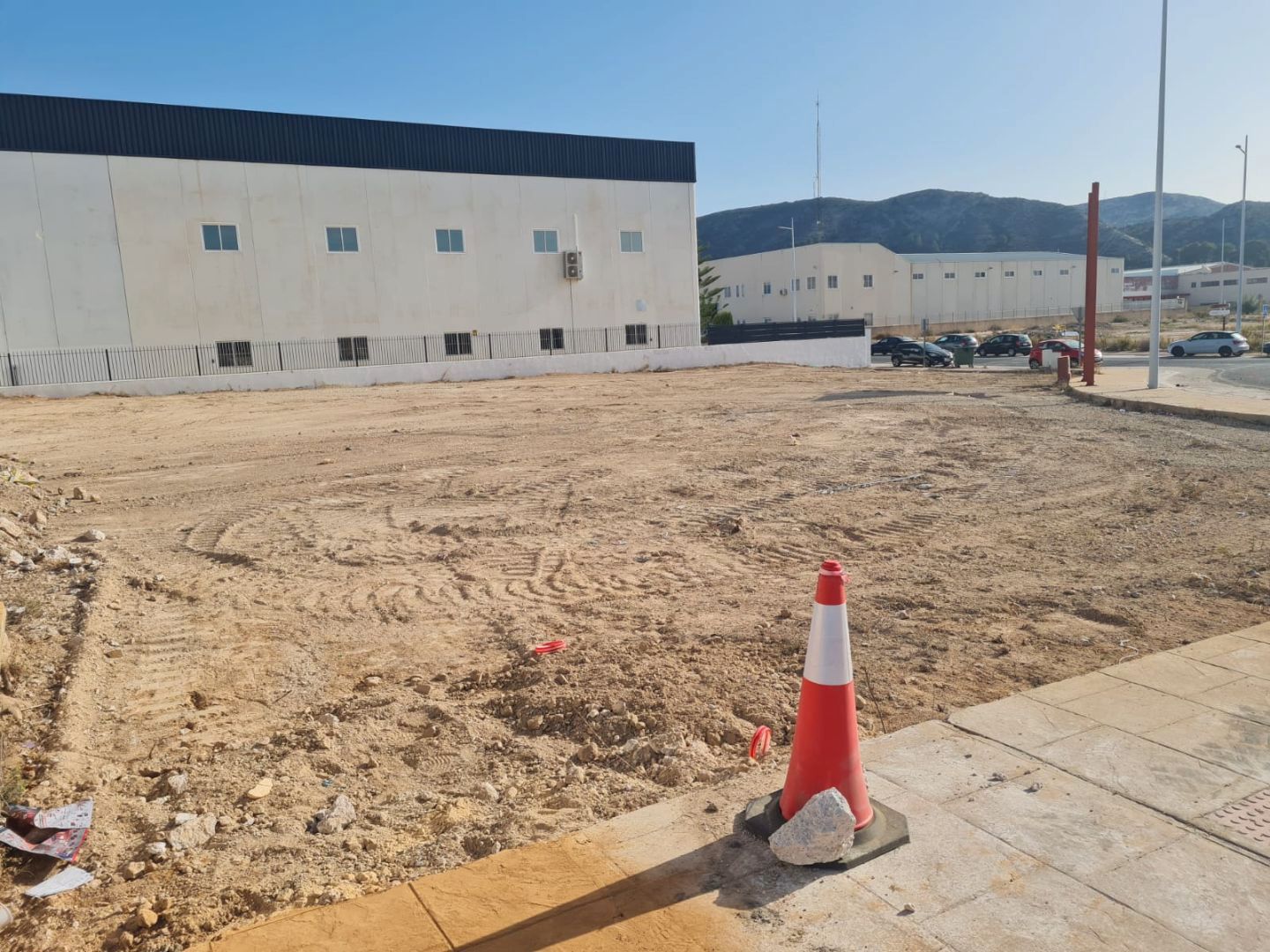 Exterior view of Industrial land for sale in Elda