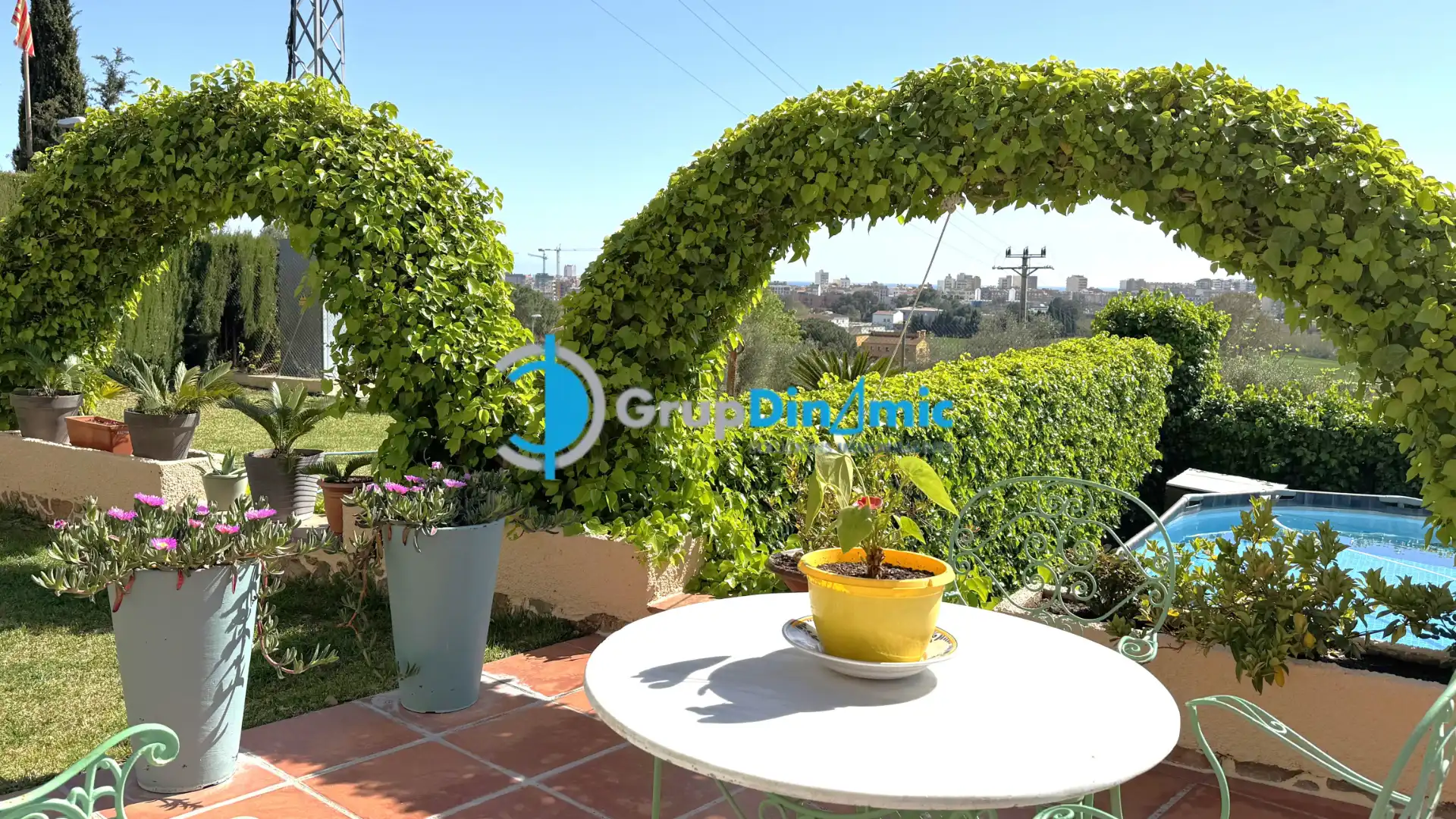 Terraza de Casa o chalet en venta en Calonge i Sant Antoni con Aire acondicionado, Jardín privado y Parquet