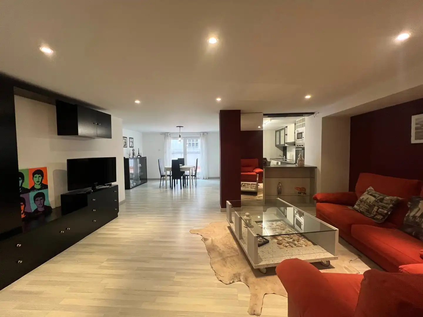 Apartament de lloguer en Lugo amb Calefacció, Terrassa i Moblat