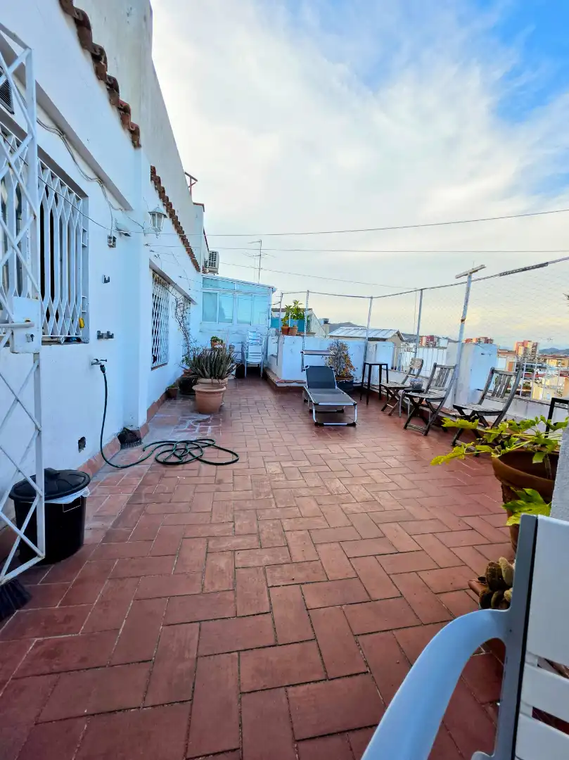 Terrace of Attic for sale in Barcelona  with Terrace, Furnished and Oven