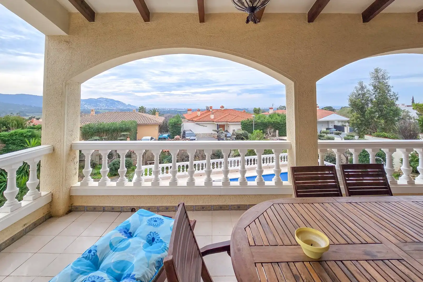 Terrace of Houses for sale in Roses  with Private garden, Terrace and Swimming Pool