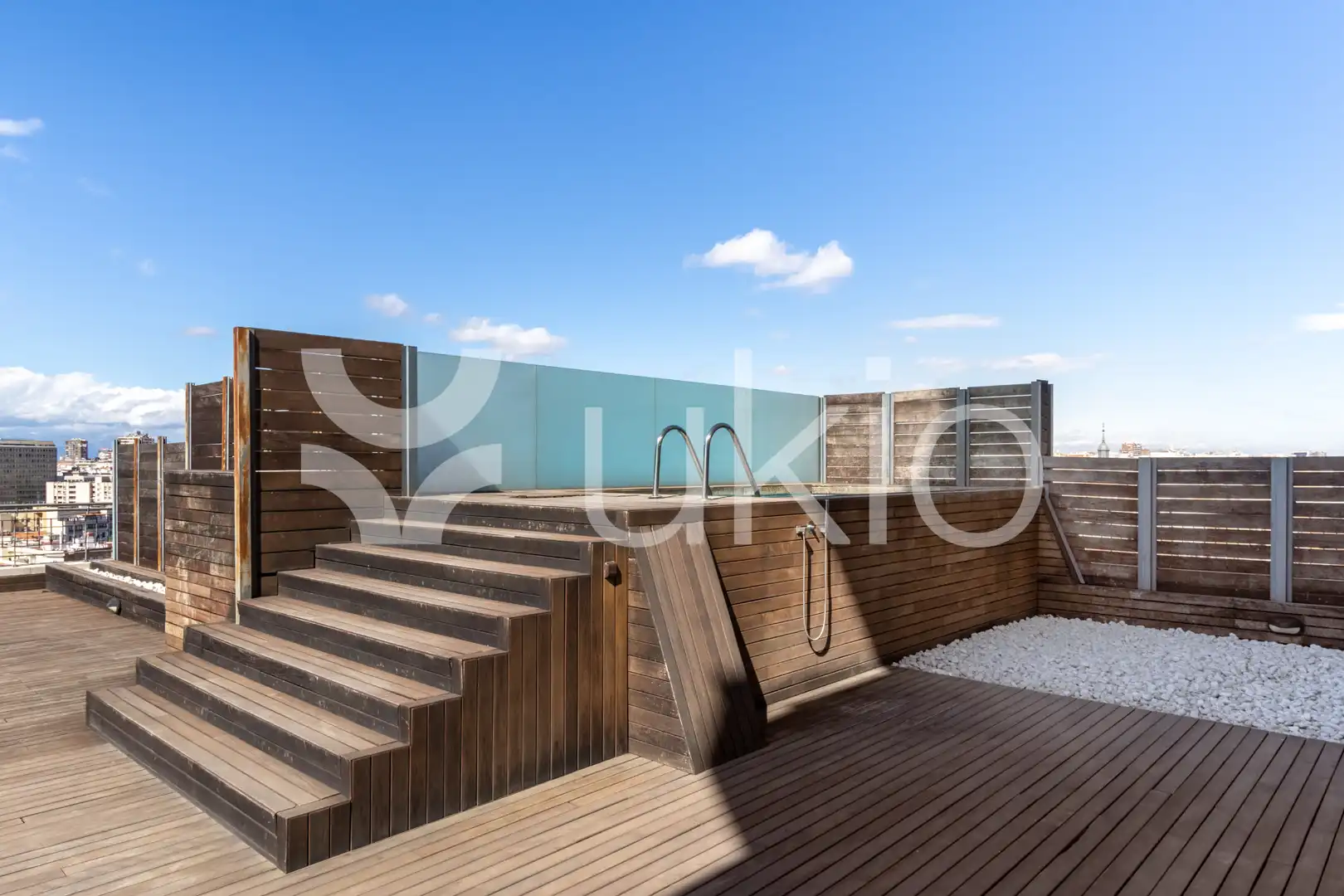 Terraza de Apartamento de alquiler en Madrid con Aire acondicionado, Calefacción y Terraza