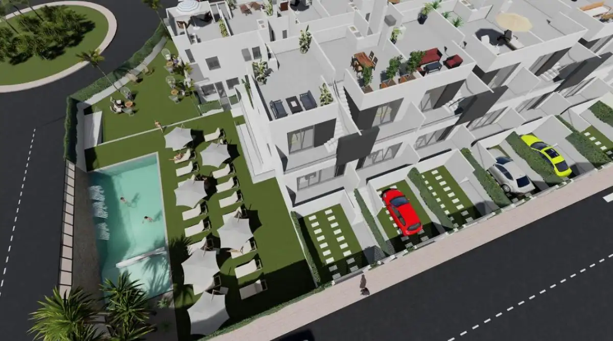 Terraced house with pool for sale in Cox