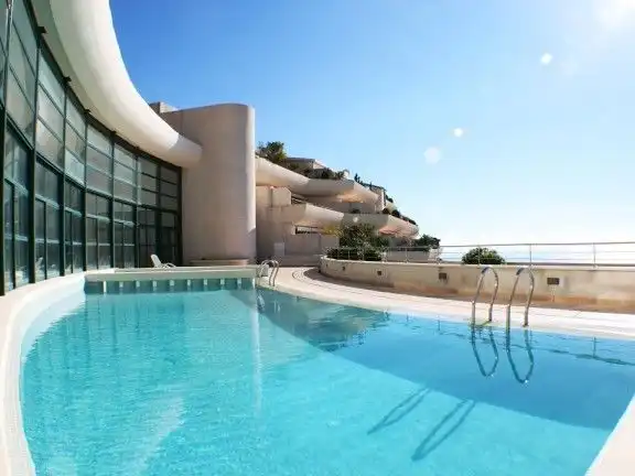 Piscina de Ático de alquiler en Altea con Aire acondicionado, Calefacción y Terraza
